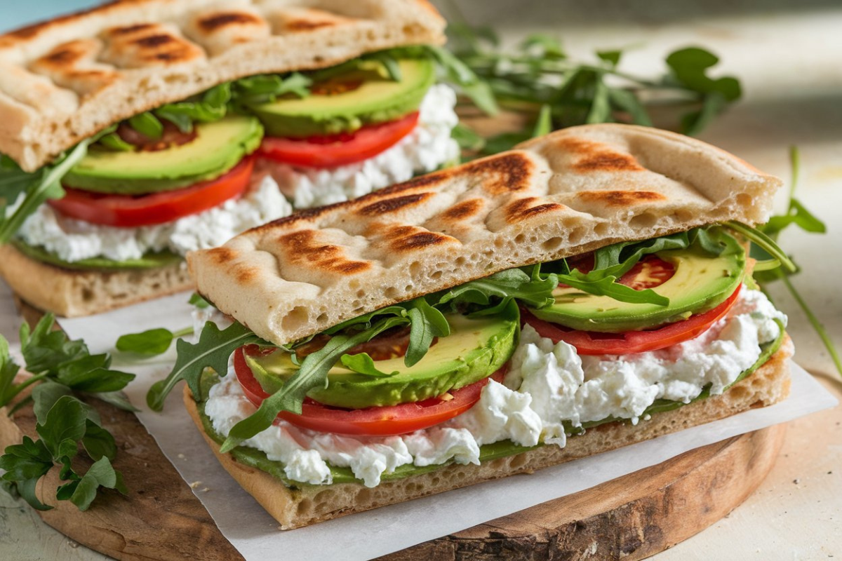 Cottage Cheese Flatbread