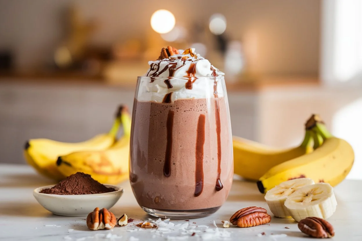 German Chocolate Cake Smoothie