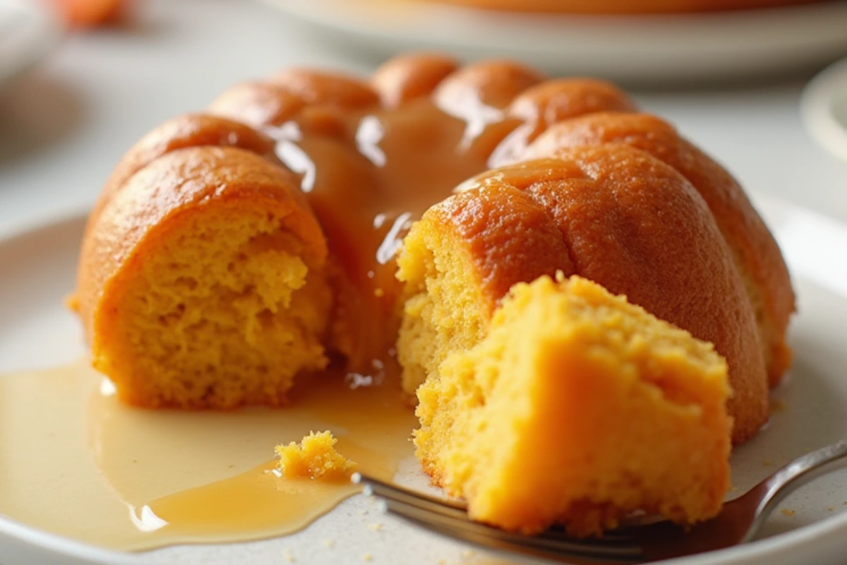 Sweet Potato Honey Bun Cake