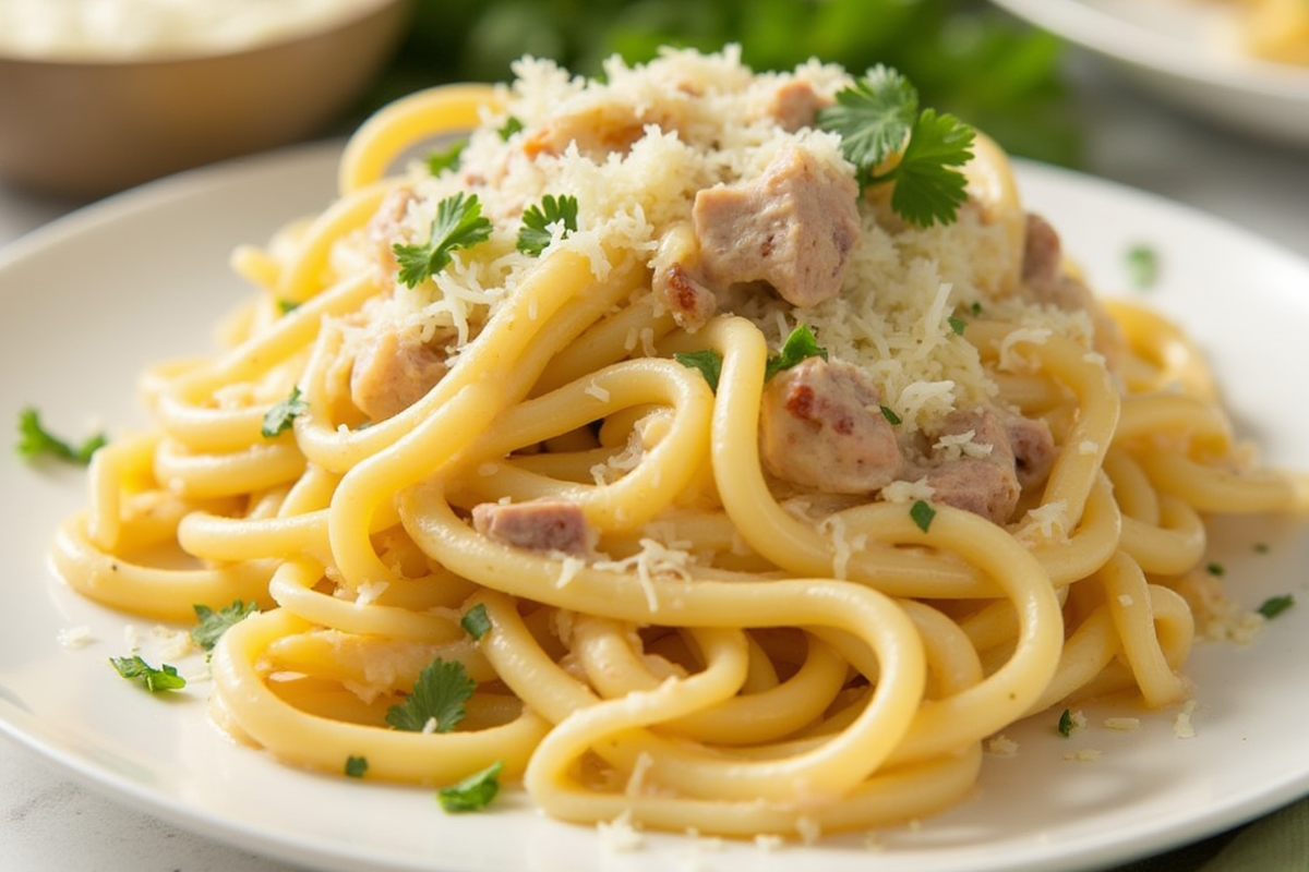 Fettucine Carbonara