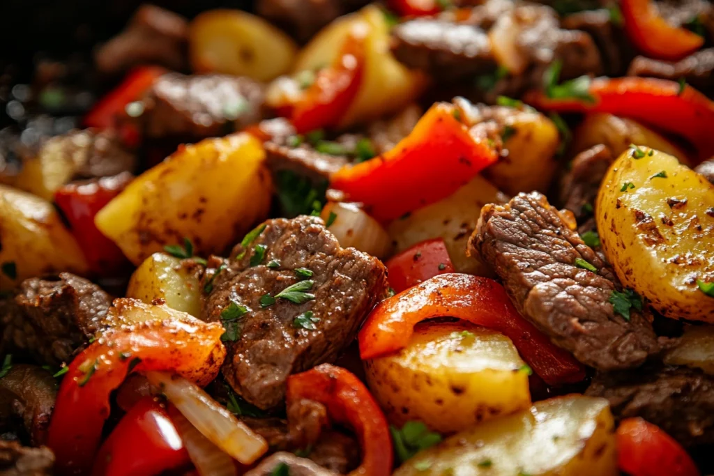 Spicy Discada with Potatoes: A Flavorful Adventure!