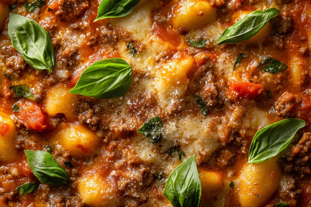 Easy and Delicious Gnocchi Bolognese Recipe
