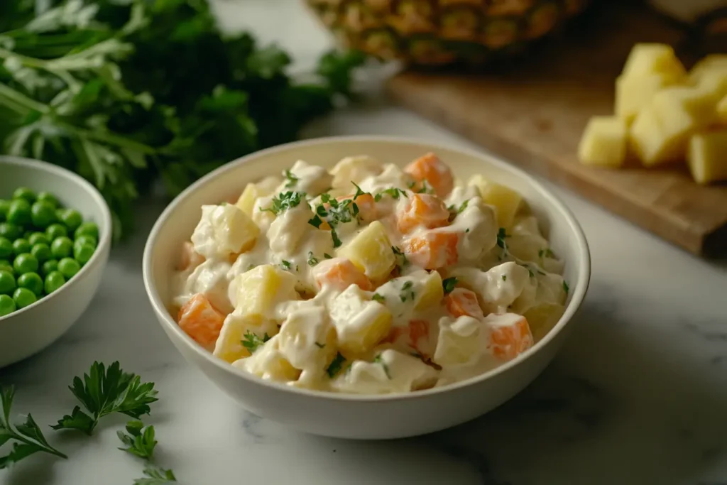 The best Russian Salad Recipe