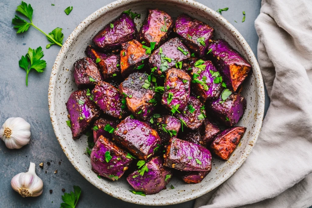 Easy Roasted Purple Sweet Potatoes: A Simple and Delicious Recipe
