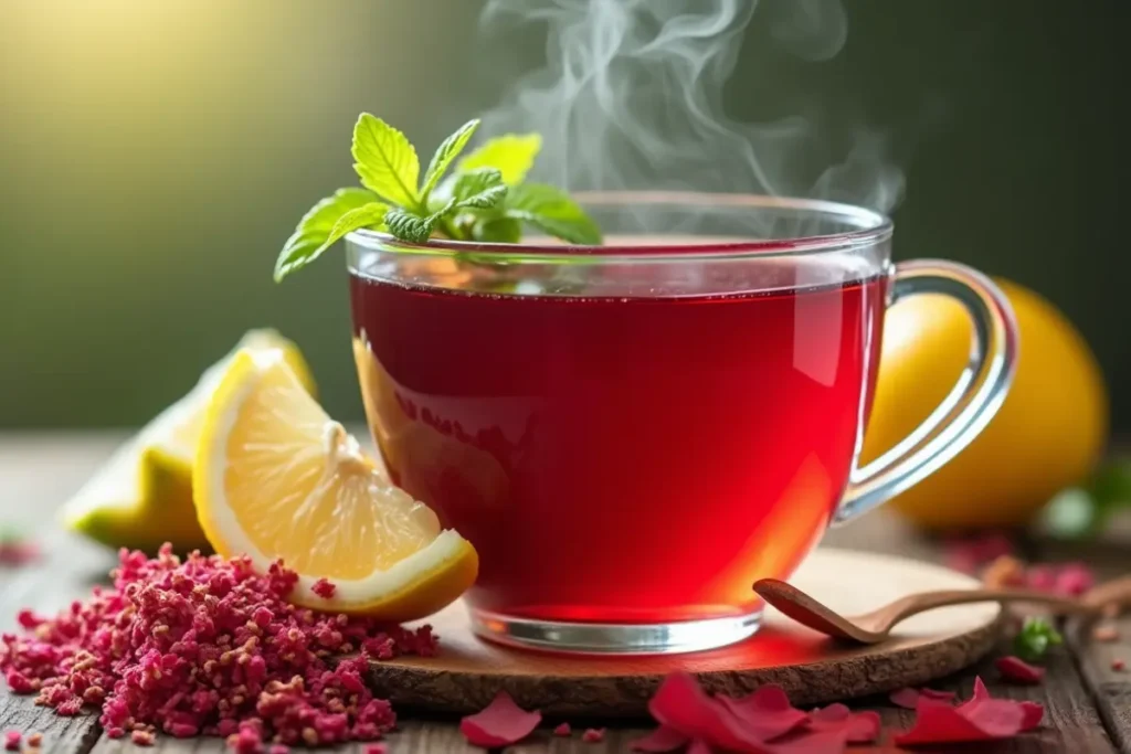 Hibiscus Flower Tea