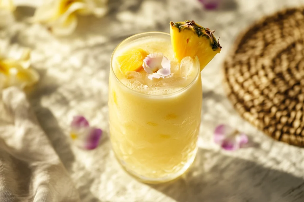 Mango Pineapple Smoothie No Milk
