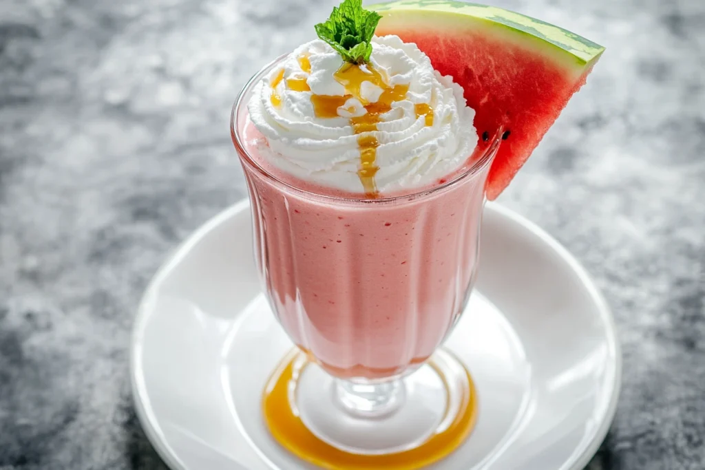 Refreshing Watermelon Milkshake: A Nutritious Treat!