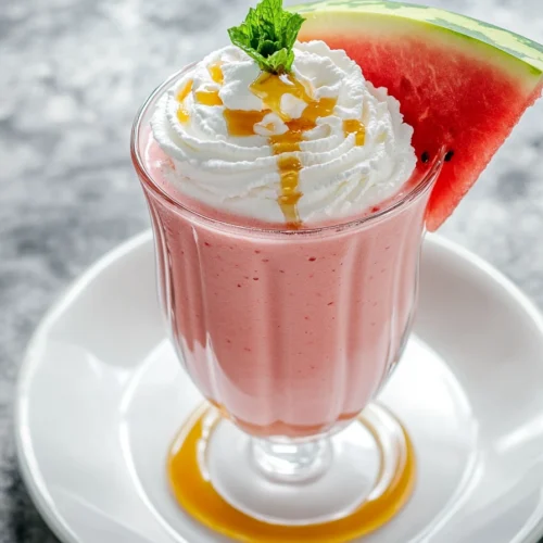 Refreshing Watermelon Milkshake: A Nutritious Treat!