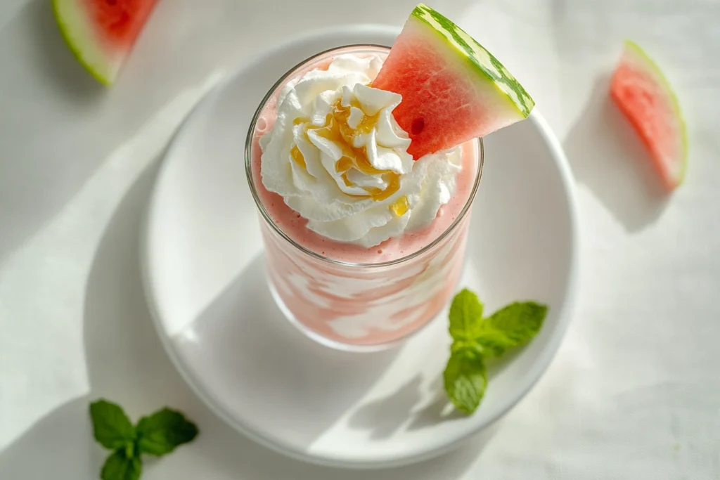 Refreshing Watermelon Milkshake: A Nutritious Treat!
