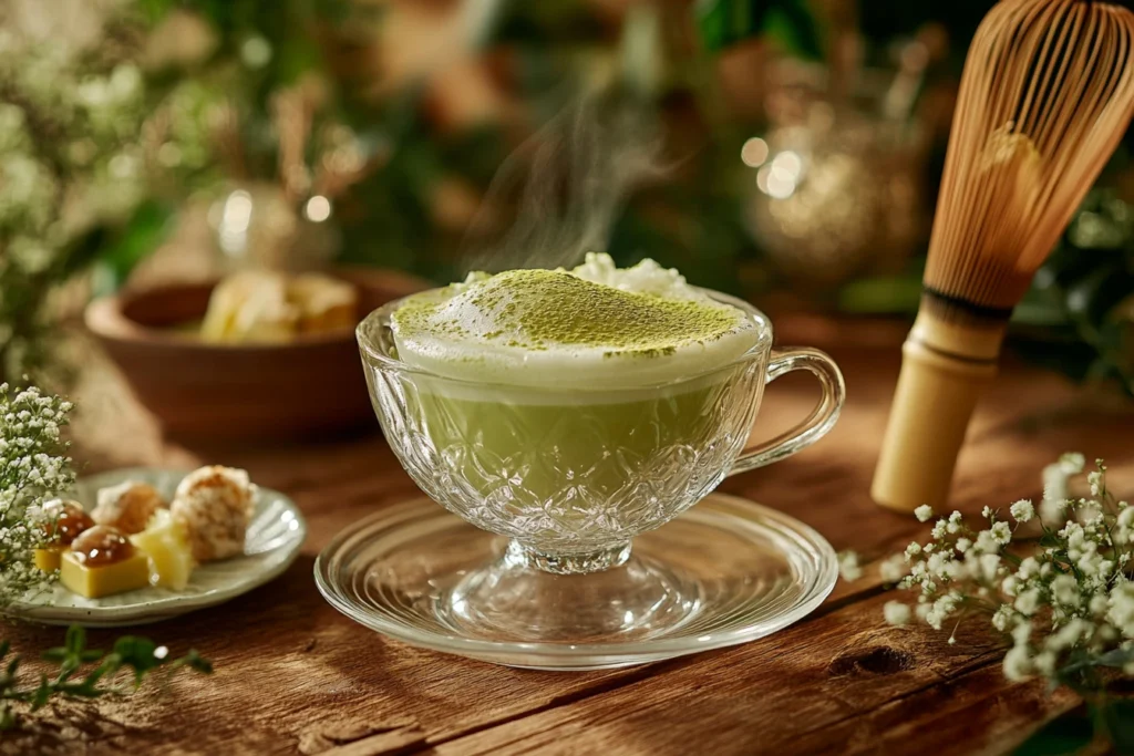 The Perfect Refreshing Green Tea with Matcha Powder