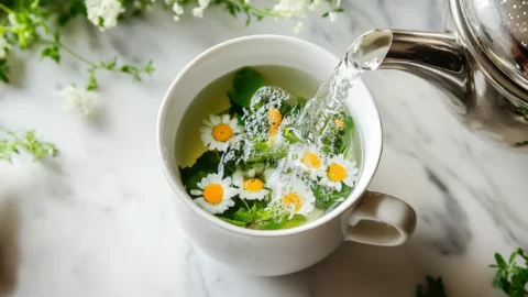Chamomile Mint Blossom Tea