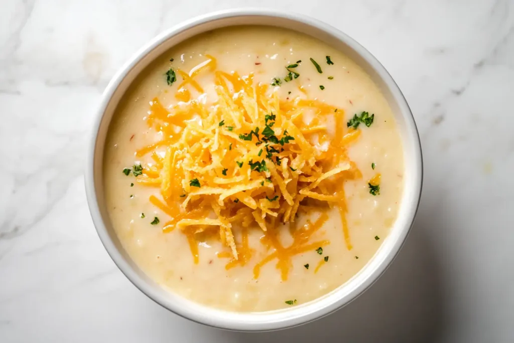 Potato Soup with Hash Browns