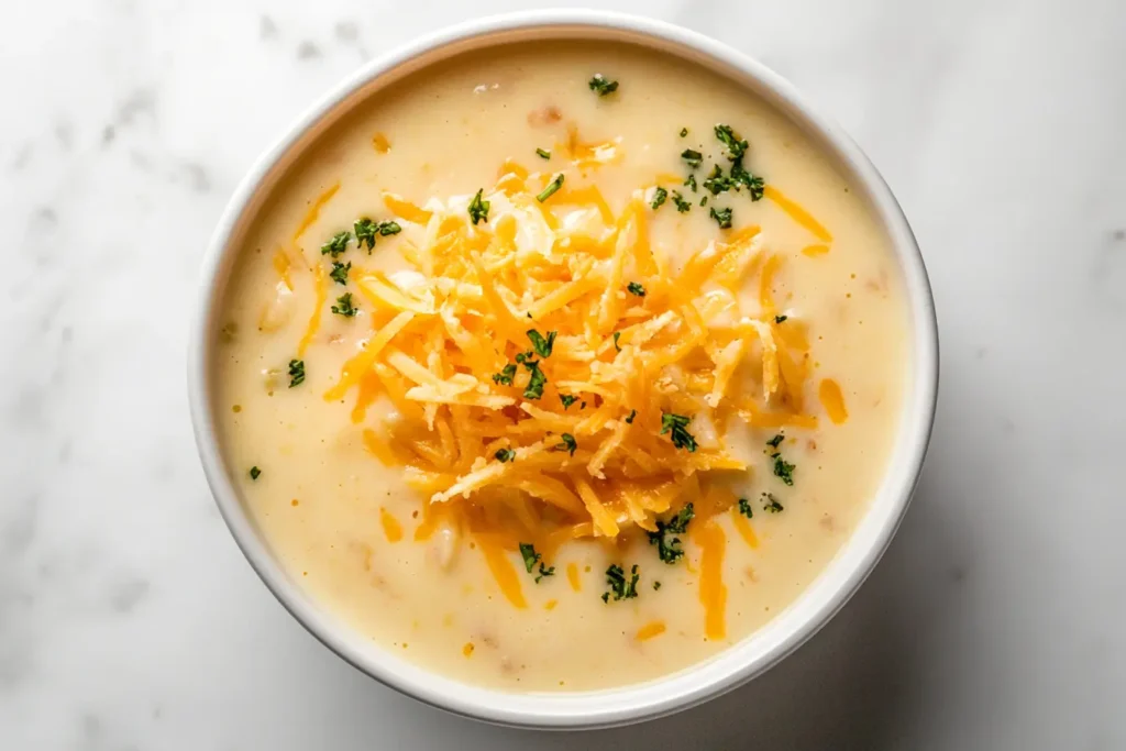 Potato Soup with Hash Browns