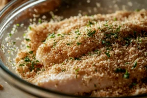 Baked chicken cutlets