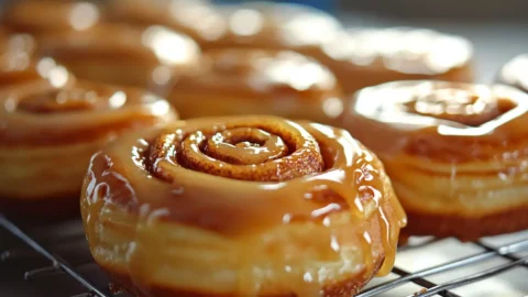 Cinnamon Roll Donut