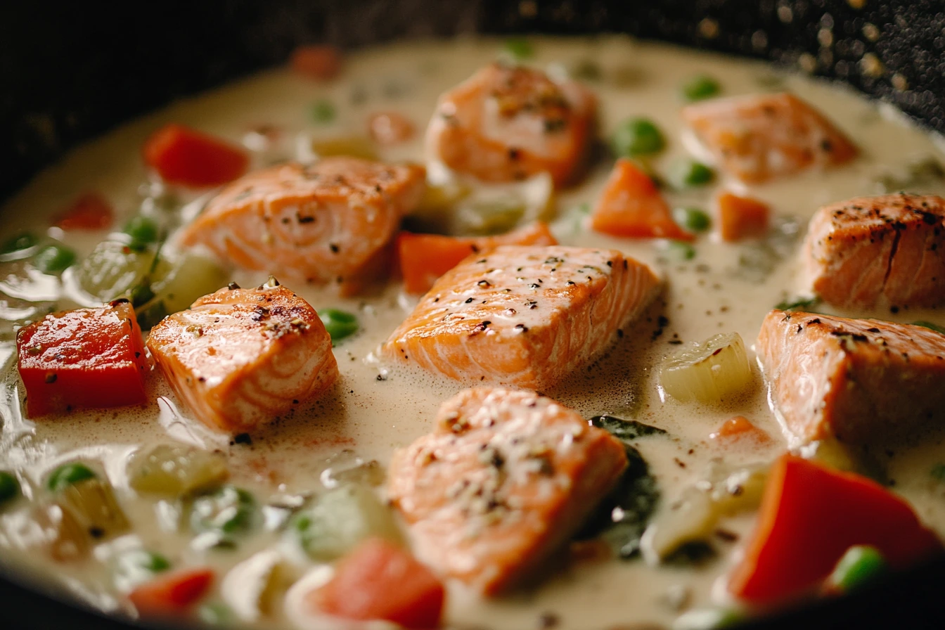 Salmon stew recipe