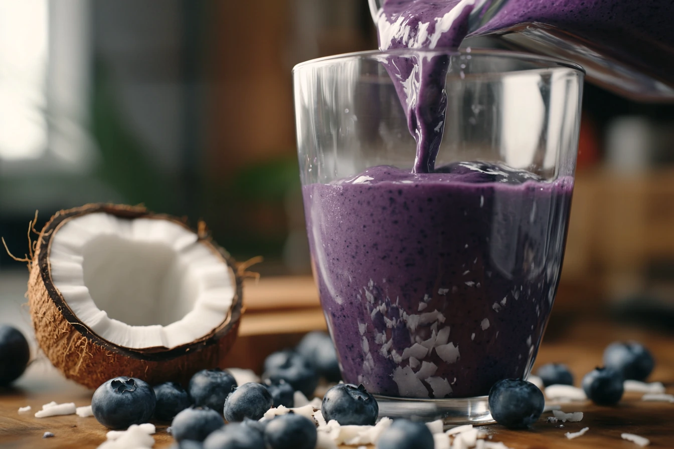 Blueberry Coconut