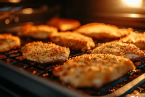 Baked chicken cutlets