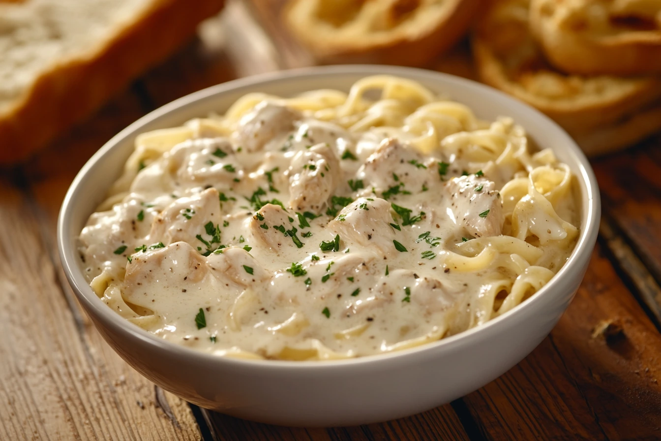 Crock Pot Chicken Alfredo Sauce