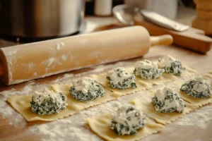 spinach cheese ravioli