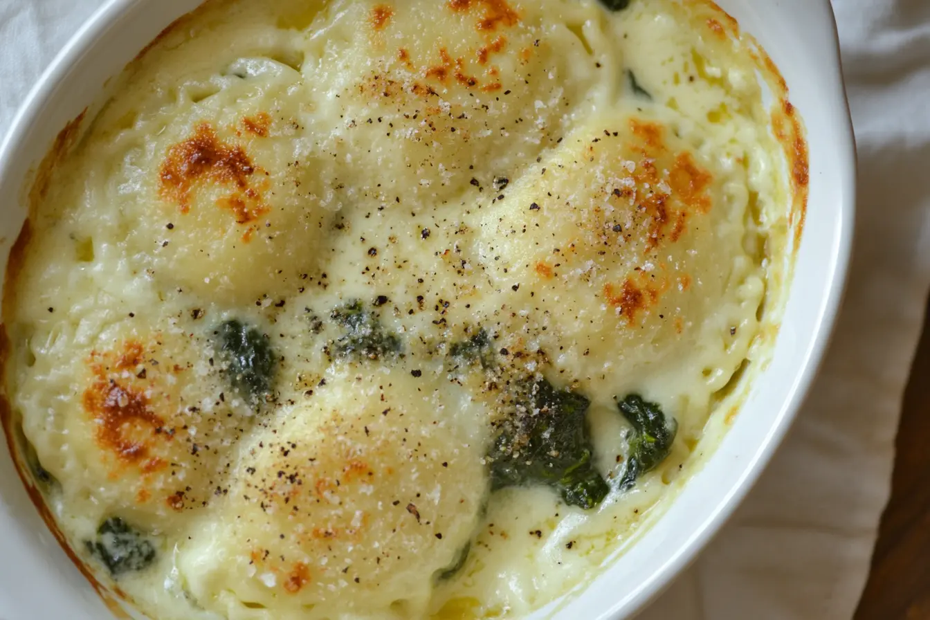 spinach cheese ravioli