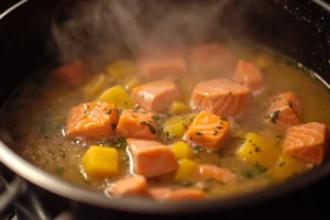 Salmon stew recipe