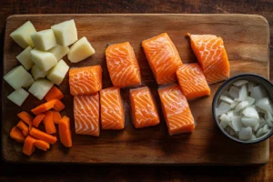 Salmon stew recipe