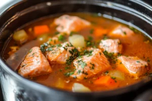 Salmon stew recipe