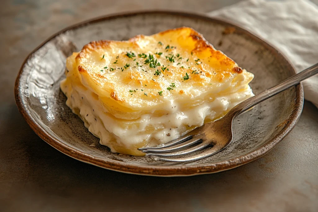 The best Scalloped Potatoes recipe with cheese powder