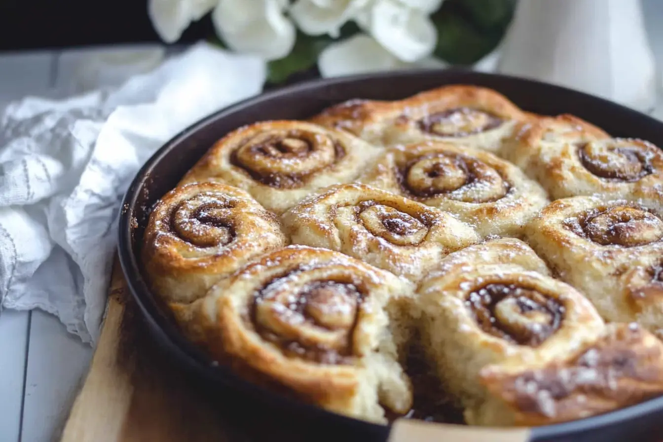 sourdough discard cinnamon rolls