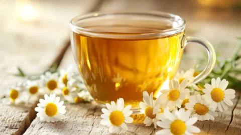 Chamomile Manzanilla Tea.