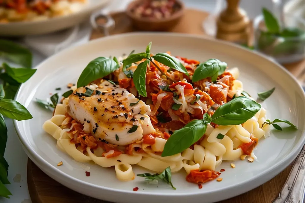 Marry Me Chicken Pasta
