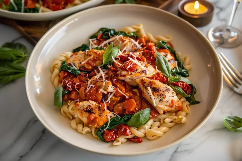 Marry Me Chicken Pasta