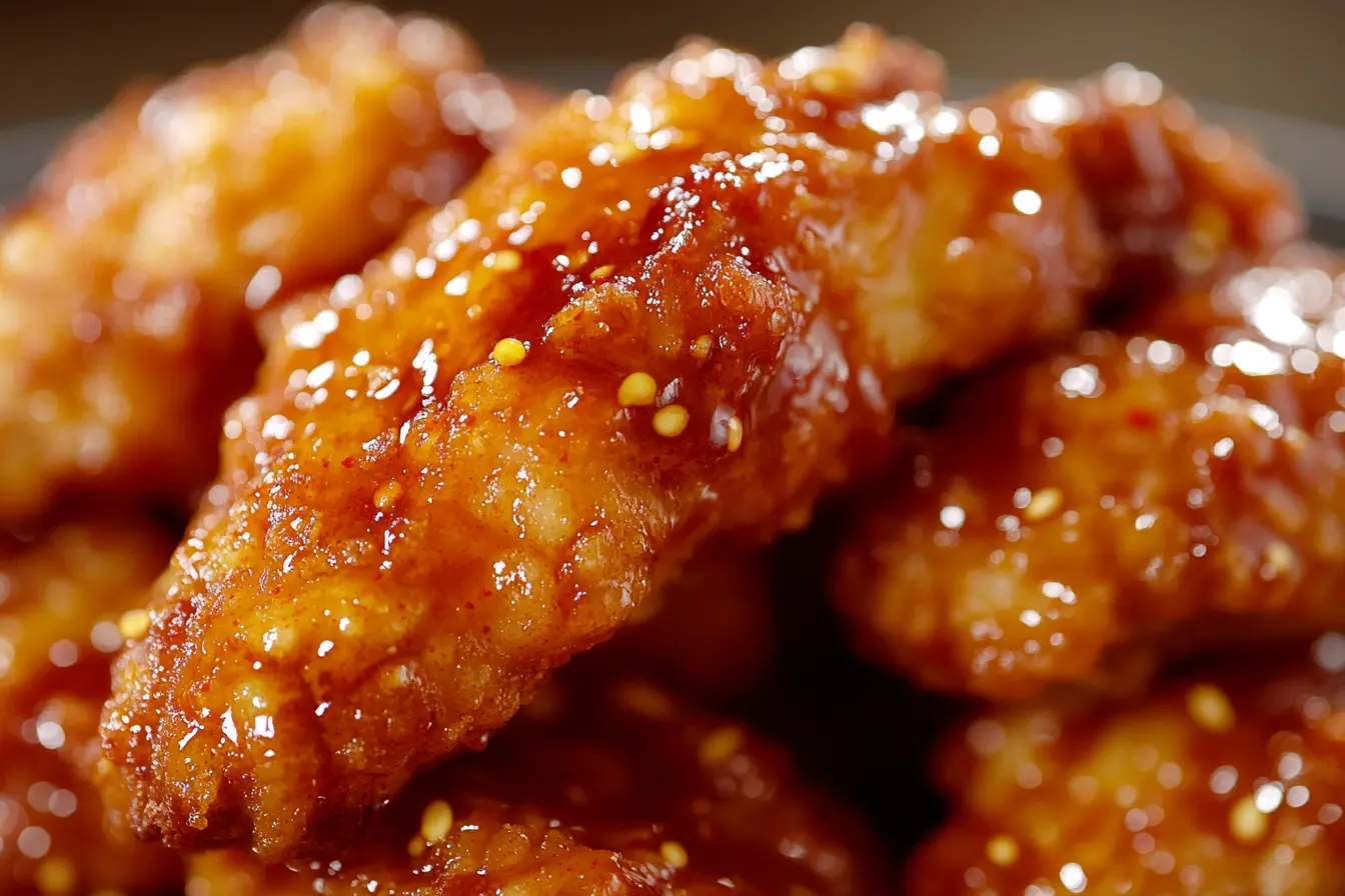 Irresistible Crispy Hot Honey Chicken Tenders Recipe