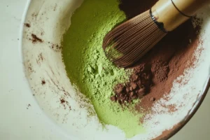 Creamy Matcha Chocolate Tea