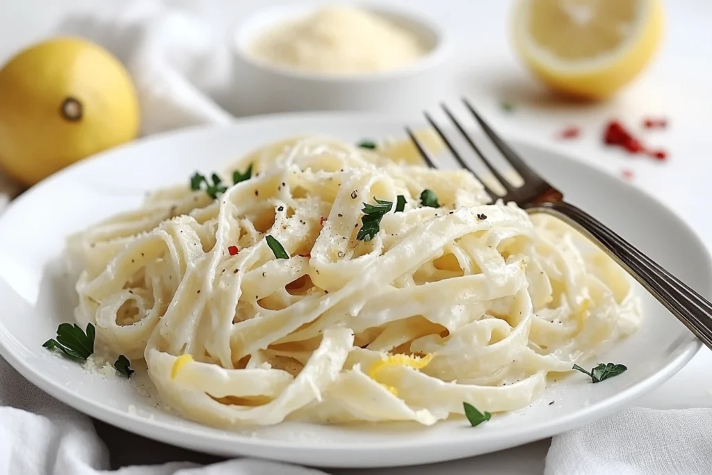 One-Pot Lemon Garlic Parmesan Pasta: Creamy & Flavorful