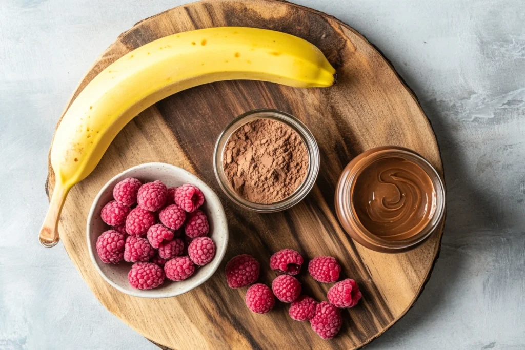 Dreamy Chocolate Raspberry Peanut Butter smoothie Mix