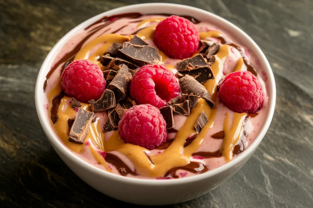 Dreamy Chocolate Raspberry Peanut Butter smoothie Mix