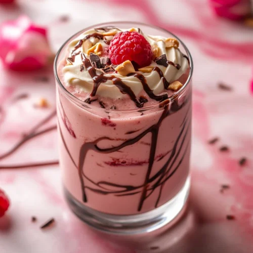 Dreamy Chocolate Raspberry Peanut Butter smoothie Mix