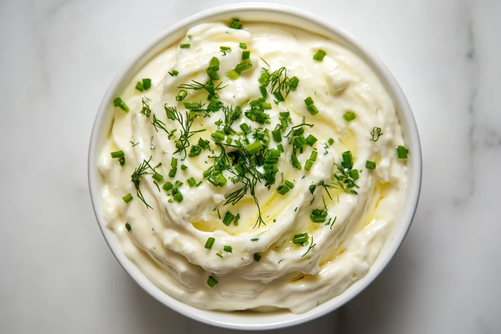 Mayonnaise Greek Yogurt Sauce