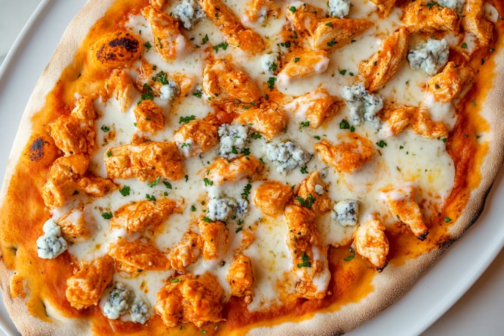 Crispy Buffalo Chicken Flatbread: Fast, Spicy, Fun