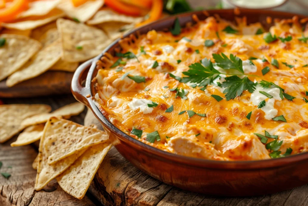 Creamy Vegan Buffalo Chicken Dip That Everyone Will Love
