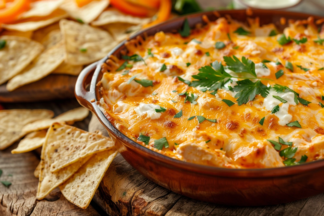 Creamy Vegan Buffalo Chicken Dip That Everyone Will Love