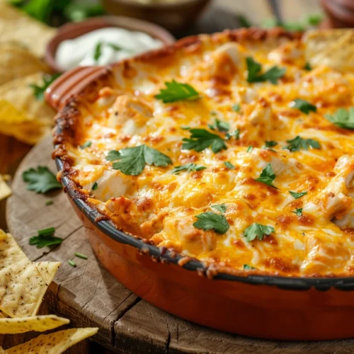 Creamy Vegan Buffalo Chicken Dip That Everyone Will Love