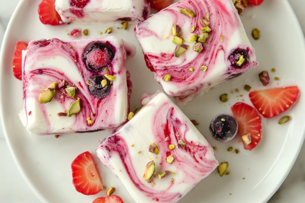 Frozen Greek Yogurt Bars