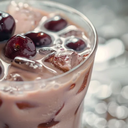 Irresistible Cherry Earl Grey Milk Tea