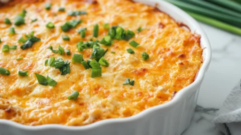 Smoked Buffalo Chicken Dip