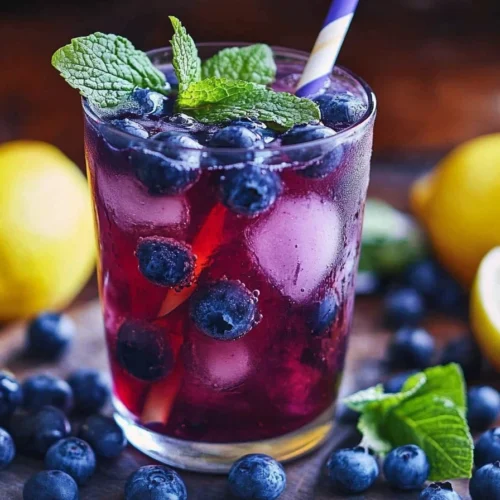 Refreshing Blueberry Tea Lemonade Recipe