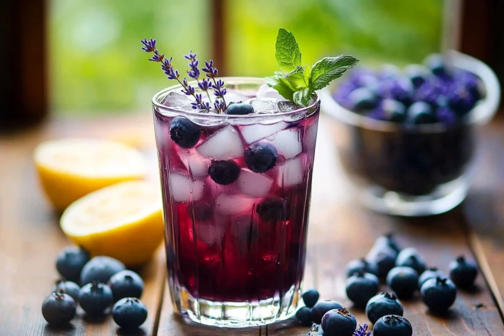 Refreshing Blueberry Tea Lemonade Recipe