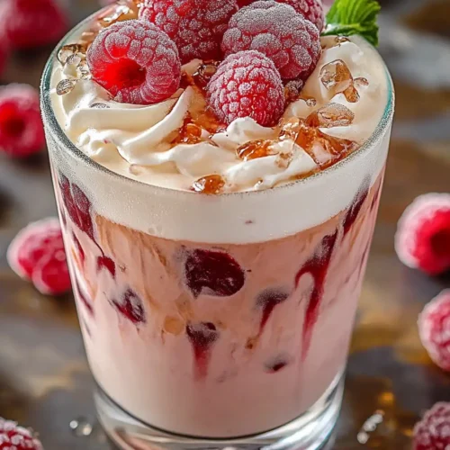 Easy Vanilla Raspberry Iced Latte You’ll Love